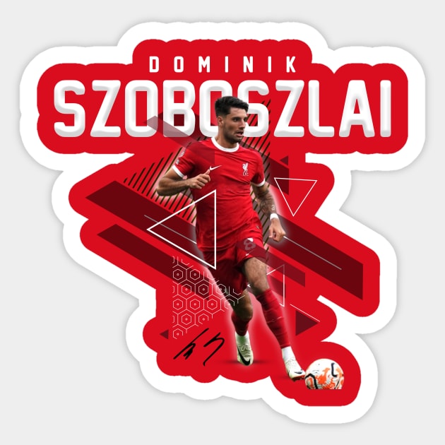 Dominik Szoboszlai Sticker by HarlinDesign